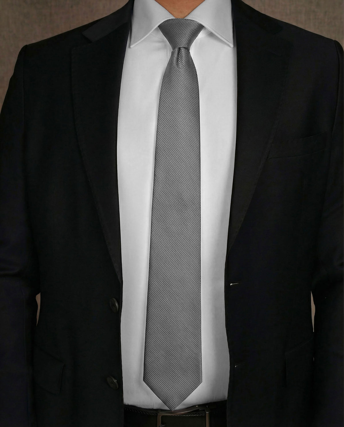 Basic Grey Ready Tie LY-149