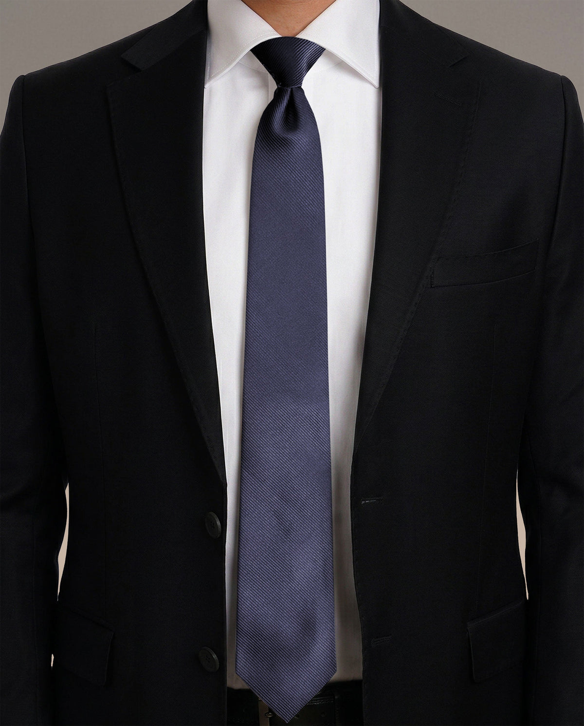 Basic Navy Ready Tie LY-148