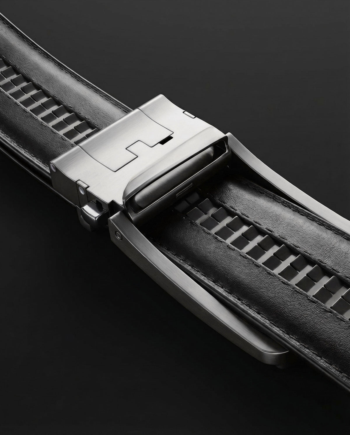 Hole-Free Belt - Genuine Split Leather